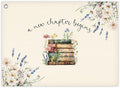 A New Chapter Begins Linen Banner, Wedding Engagement Retirement Canvas Banner, Wall Hanging Banners Flags for Baby Shower Bridal Shower Party Decoration -30