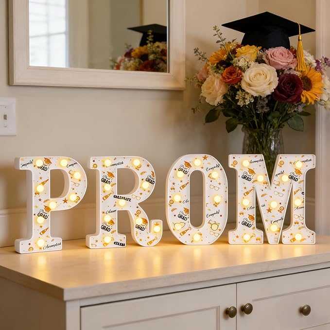 3 Pcs LED Marquee Light Up Letters Black Boo Sign Halloween Decorations Indoor Boo Halloween Lights for Home Kitchen Tabletop Fireplace Party Decoration (Prom)