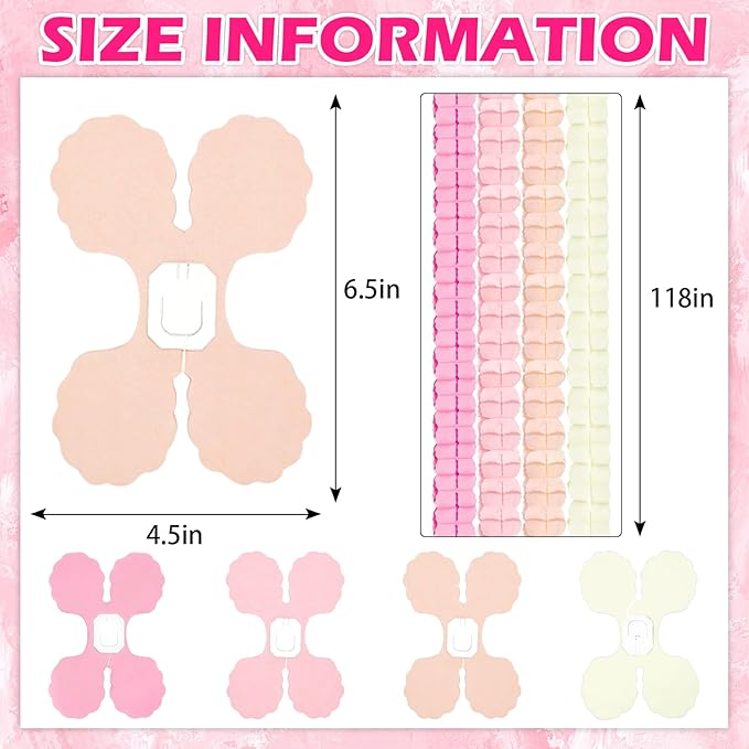 12Pcs Pink Party Decorations Kit, Hanging Cream Peach and Pink Paper Streamers Garland for Girls Women Baby Bridal Shower Wedding Graduation Birthday Galentines Day Valentines Day Decorations
