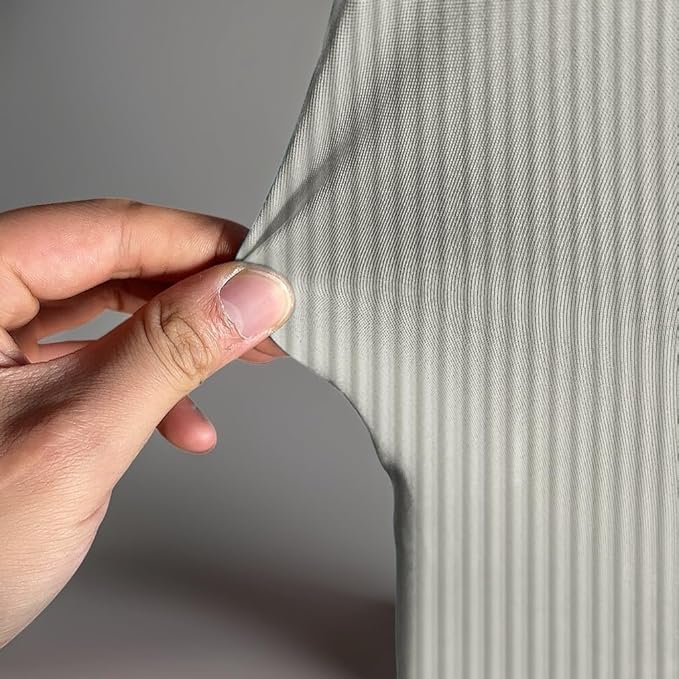 HUAYI Beige Ripples Pattern Arch Backdrop Cover for Birthday Party Wedding Baby Shower Decorations Chiara Backdrops Arched Wall Frame Stands Covers Props GP-455 3ft * 6.5ft
