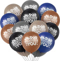 Gejoy Jesus Loves You Balloon 12 Inch Latex Christian Religious Jesus Balloon Party Decor for He Is Risen Party Decor Favor Cross Church Event Birthday Sunday Supplies(Neutral Colors,60 Pcs)
