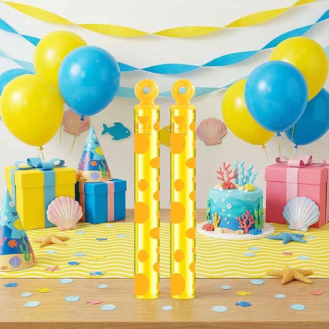 32 Pcs Sponge Themed Bubble Wands Cartoon Bubbles Party Favors for Adult Summer Activity Birthday Party Goodie Bag Stuffers Gifts Wedding Supplies