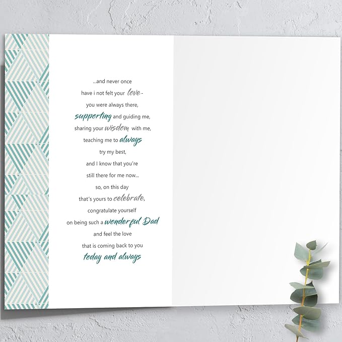 Dad Birthday Card，Birthday Gifts for Dad Father
