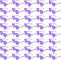AEAHALY Heart Sunglasses for Women and Men Rimless Heart Shaped Sunglasses Bachelorette Bride Party Accessories