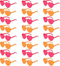 Heart Sunglasses 12/18/24 Pcs Heart Shaped Glasses for Women Cute Funny Party Glasses Party Favors Accessories