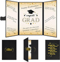 Vlipoeasn 2026 Graduation Guest Book Alternative, Black Gold Class of 2026 Graduation Party Decorations, Graduation Signature Book for 2026 College High School, Unique Graduation Gifts for Friends