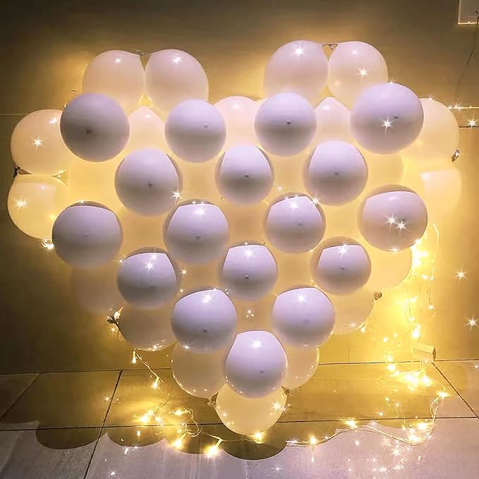 IN-JOOYAA 6 Inch Macaron Assorted Color Link Balloons Rainbow Color Latex Linkable Balloon 100 Pcs Quick Link Balloons for Party Decoration