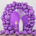 90pack Purple Balloons Different Size 18/12/10/5 Inch Purple Balloon Garland Arch Kit for Halloween, Graduation, Wedding, Birthday, Baby Shower, Anniversary Party Decorations