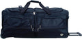 Rockland Rolling Duffel Bag, Black, 22"