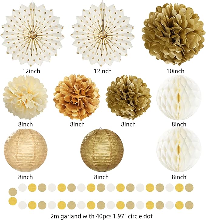 Roetyce Retirement Party Decorations Women Men, Gold Glitter Happy Retirement Banner Paper Fans Pompoms Kit, Office Retired Party Supplies for Coworker Friend, Funny Legend Has Retired Photo Backdrop