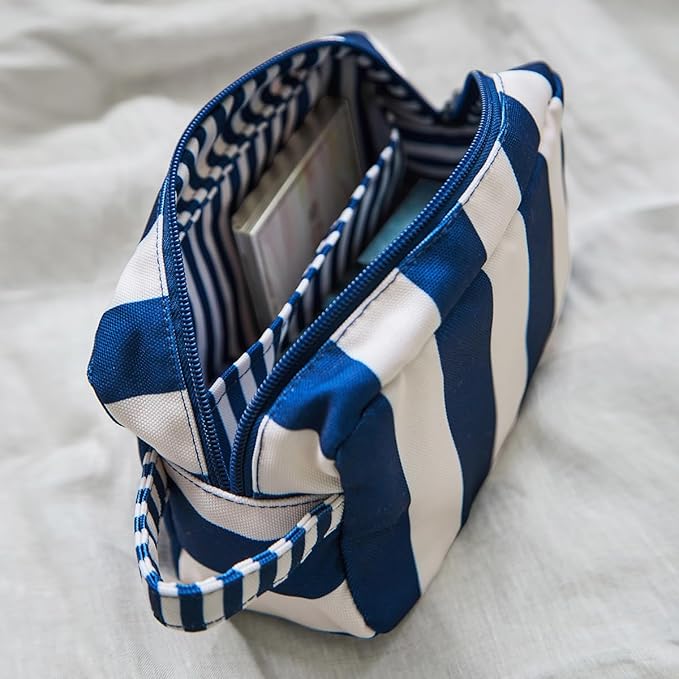 Dock & Bay Toiletry Bag - Large Travel Toiletries Kit - Whitsunday Blue