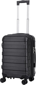 LEMY 21" Carry On Luggage,Hardside Expandable Suitcase with 360° Spinner Wheels,TSA Lock and Scratch Resistant Shell,Airline Approved for Overhead Bin
