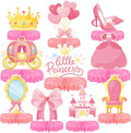 Princess Birthday Party Supplies - Princess Themed Honeycomb Centerpiece ，Table Decorations for Princess Themed Birthday Party Decorations