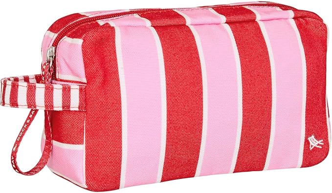 Dock & Bay Toiletry Bag - Large Travel Toiletries Kit - Cherry Bomb