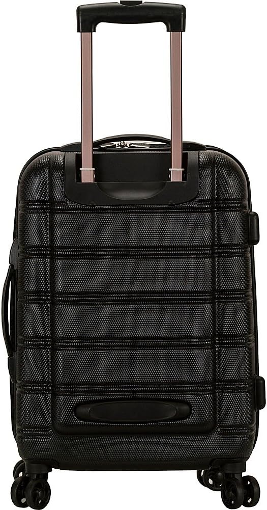 Rockland Melbourne Hardside Expandable Spinner Wheel Luggage, Carry-On 20", Lime