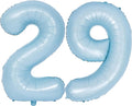 40 In Matte Blue Number Balloons Helium Foil Mylar Balloon Birthday Party banquet Decoration Digital 29