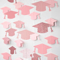 Rose Gold Pink Graduation Garland Graduation Party Decorations Class of 2026 Grad Cap Garland Banner Streamers for Grad Party Hanging Decorations 39Feet