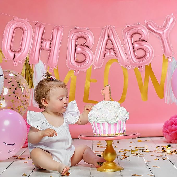 26 Pcs Pink Letter Balloons,16 Inch Foil Alphabet Letter Balloons,Letter A-Z Balloon Banner Custom Phrase Balloon for Birthday Party Wedding Anniversary Decoration (Pink 26pcs)
