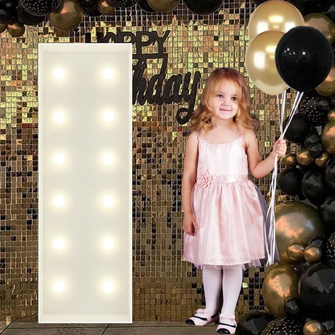 4FT Marquee Light Up Letters I, Big Marquee Letter for Baby Shower Birthday Engagement Wedding Marry Me Party Decor