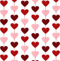 4 PCS Valentines Garland, Pre-Assemble Valentines Banner, Red, Pink, and Burgundy Galentines Day Decorations, Hanging Heart Banner for Romantic Anniversary Wedding Birthday Party Decorations