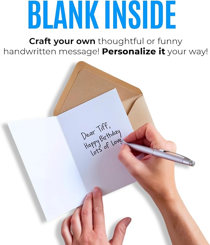 Nephew Birthday Card - Funny Birthday Card for Nephew Adult from Aunt or Uncle - Joke Rude Happy Bday for him Teenage, Graduation, Father's Day or Christmas