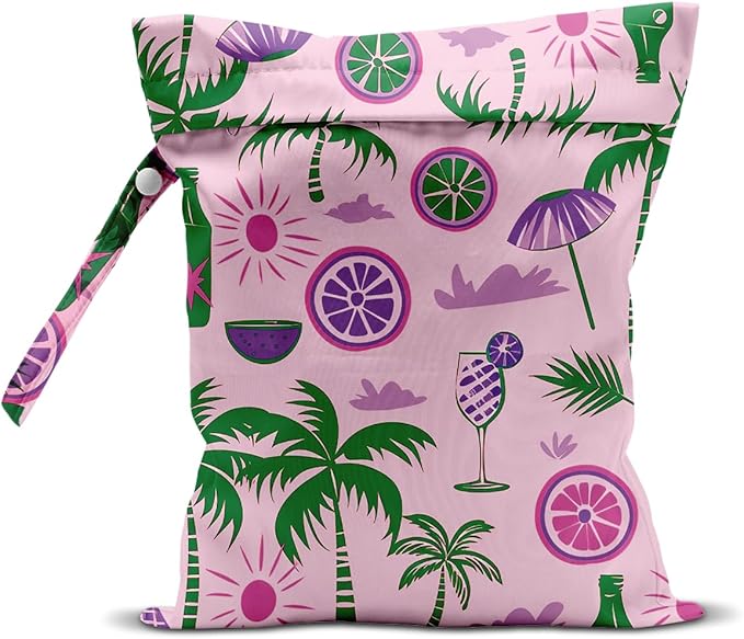 Beach Essentials, Wet Bag for Swimsuit Dirty Clothes Yoga Gym Diaper, Wet Dry Bag, Beach Vacation Essential for Travel Poor Bathing Summer Bachelorette Party Gifts