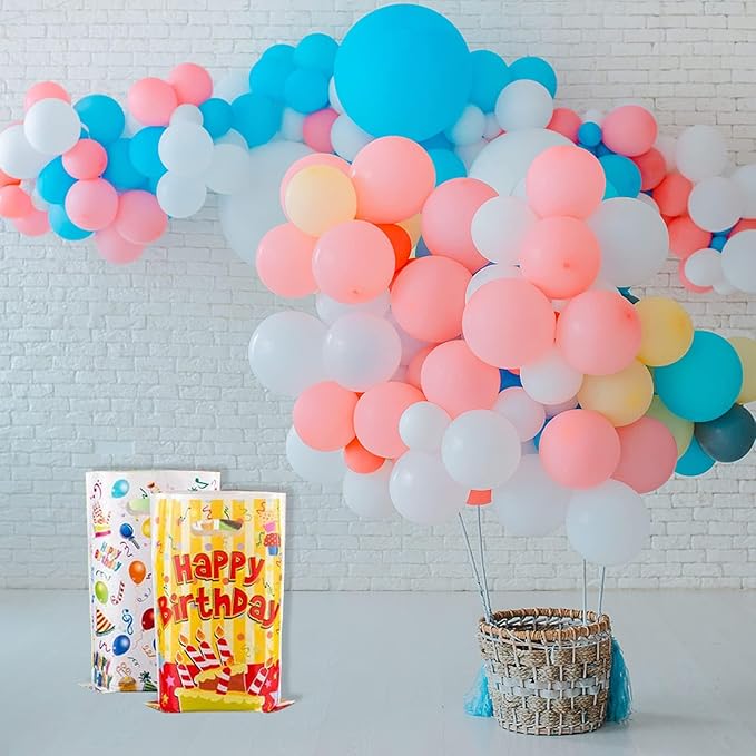25 Pcs Kids Party Favors - Birthday Goodie Candy Bags, Bolsitas Bolsas para Dulces de Cumpleaos, Loot Bags