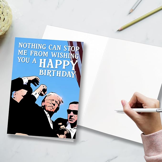 Funny Birthday Card – Nothing Can Stop Me Comic Style Greeting for Him – Humor Card for Friends or Coworkers, Birthday Gifts for Men | Friend | Brother