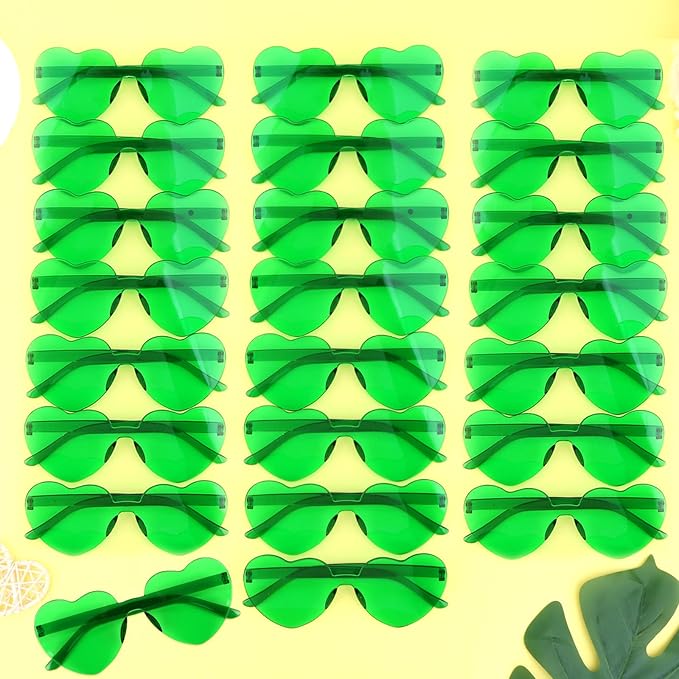 Heart Sunglasses 12/18/24 Pcs Heart Shaped Glasses for Women Cute Funny Party Glasses Party Favors Accessories