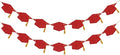 Graduation Decorations Class of 2026 Pre-Strung Glitter Congrats Grad Graduation with Tassel Party Congratulations Banner Decor College High School Graduation Party Favors Red