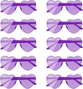 AEAHALY Heart Sunglasses for Women and Men Rimless Heart Shaped Sunglasses Bachelorette Bride Party Accessories