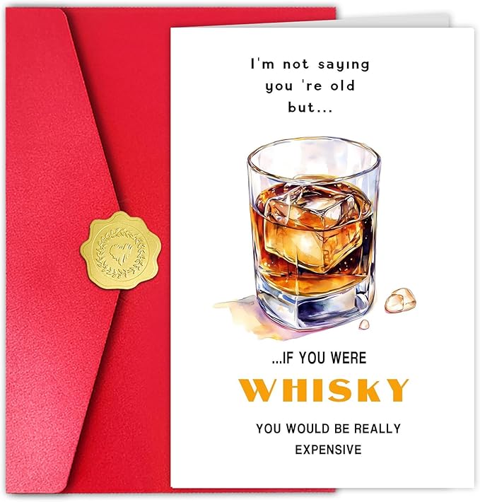 Funny Birthday Card for Men Husband, Birthday Card for Him Friend Boyfriend, Bday Cards Gifts Funny
