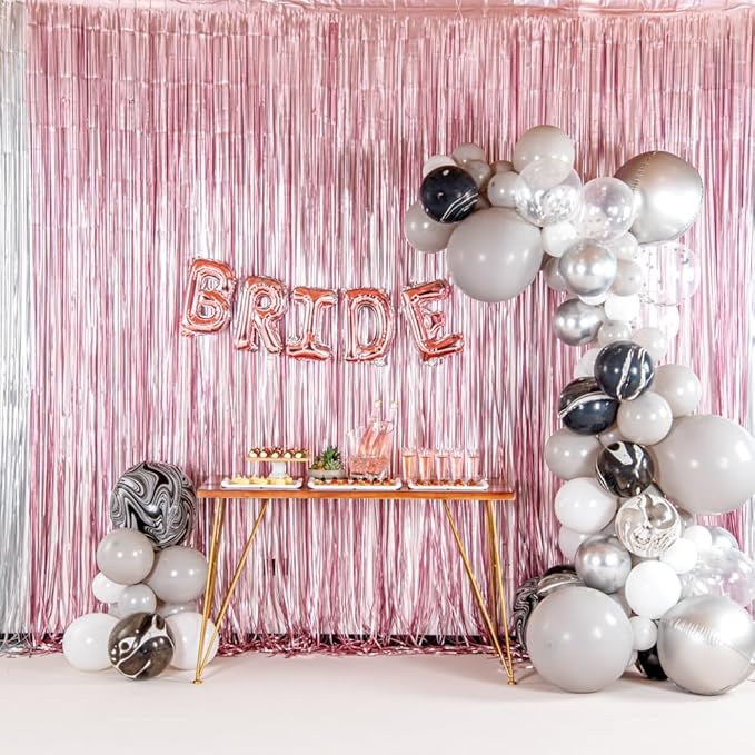 Restaurantware Balloonify 16 Inch Letter Balloon 1 Alphabet Party Balloon - Letter B Self-Sealing Rose Gold Foil Mylar Balloon Hanging Film Decoration For Birthday Wedding Or Graduation