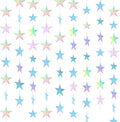Spakon 65 Feet Glitter Star Paper Garland Banner Hanging Decoration Star Streamers Double Side 2026 Graduation Decorations for Wedding Birthday Festival New Year Party Decoration (Iridescent)