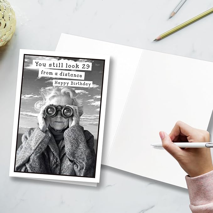 Funny Birthday CardS for Women, 60th birthday cards for women, Suitable for 50th, 60th, 70th, 80th, 90th Birthday, Teasing The Years In A Humorous Way, Birthday Gifts for Friend | Sister | BestFriend