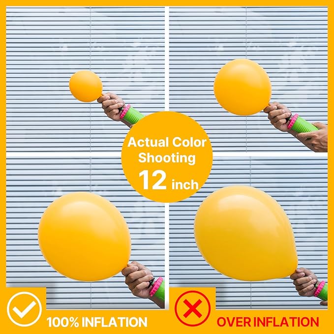 PartyWoo Mustard Yellow Balloons 152pcs Different Sizes of 18 12 10 5 Inch Yellow Fall Balloon Arch Kit for Birthday Engagement Baby Shower Bee Sunflower Little Cutie Party Decorations Yellow-Y10