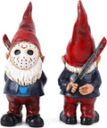 Garden Gnome Statue Decoration Garden Decor Horror Gnomes Boo Basket