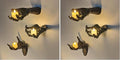 DAZONGE Halloween Decorations, Pack of 6 Wall Mounted Creepy Reaching Hands with Lighted Candles, Life-Sized Horror Hands for Gothic Wall Decorations, Scary Halloween Decorations Indoor