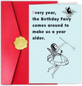 Funny Birthday Card for Women Men, Birthday Funny Card for Daughter Friend, Bday Cards for Adults