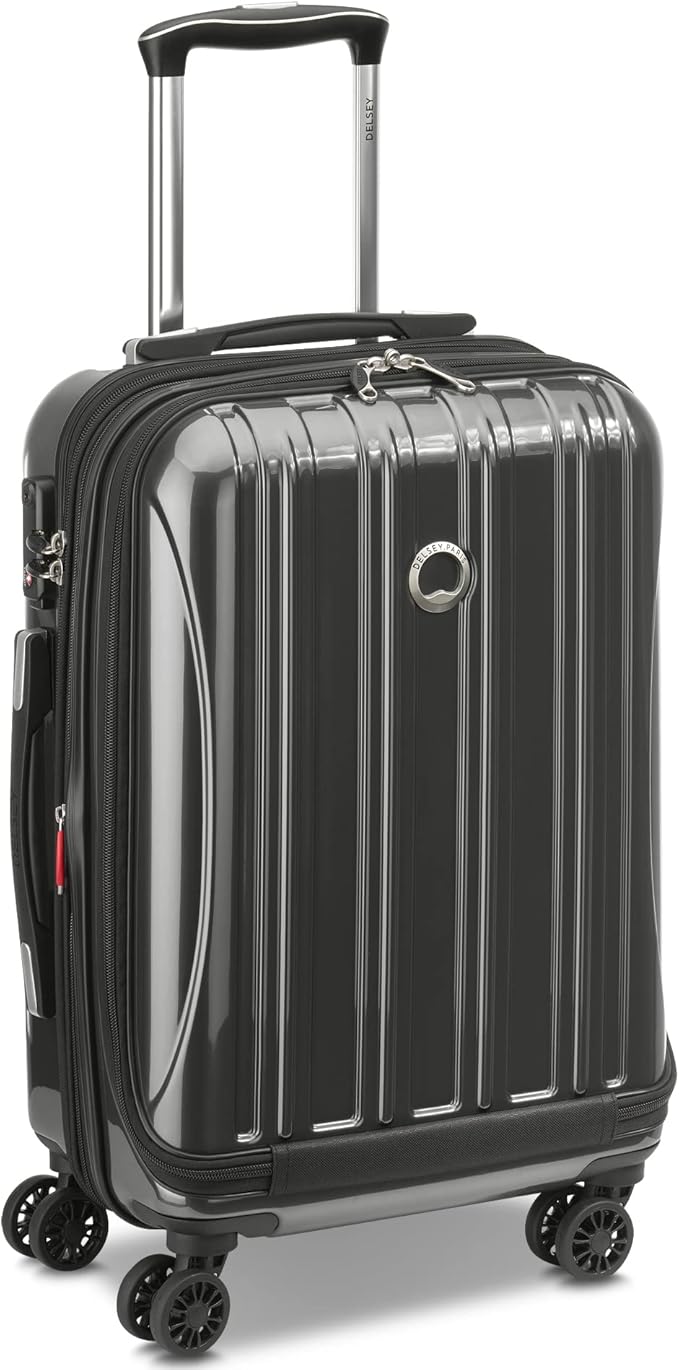 DELSEY PARIS Helium Aero Hardside Expandable Luggage with Spinner Wheels, Brushed Charcoal, 2-Piece Set (19/28)