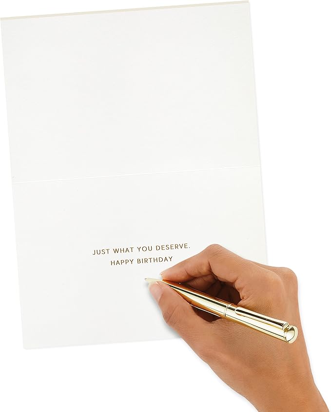 Hallmark Signature Birthday Card (Best Year Yet)
