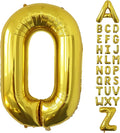 Letter Balloons Gold Party Balloon - 40 Inch Large Gold Letter O Balloon, Letter Balloon Birthday Decorations, Balloon for Women Men Anniversary Party Decorations Supplies