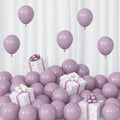Dusty Purple Balloons 5inch Taro Purple Balloon 60pcs Mini Small Round Retro Lavender Lilac Latex Balloon for Arch Garland Retro Boho Birthday Party Decoration Wedding Baby Bridal Shower Bachelorette