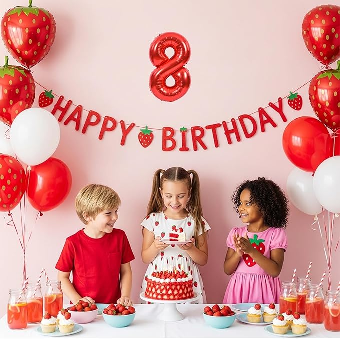 TONIFUL Number Balloons 16 Inch Red 2 Set 0-9 Number Mylar Foil Balloons 20 Pcs Custom digitalal for 2026 New Year Eve Birthday Party Engagement Graduations Anniversary Baby Shower Decor