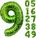 Green Number Balloons, Gaint Green Pixel Number 9 Balloon 40 Inch Dark green 9 Balloon for Boys Girls Kids 9th Birthday Party Decoration