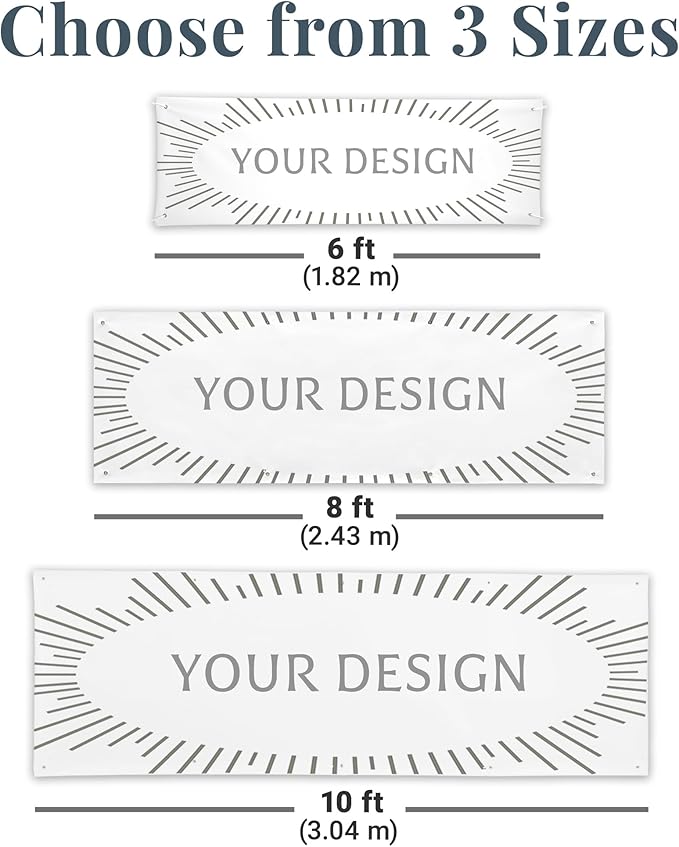 Let's Make Memories Personalized Pink Happy Birthday Banner for Kids - Custom Birthday Party Decorations - Indoor/Outdoor Vinyl - Any Name - Sweets Design - 6ft