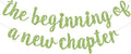 BEISHIDA The Beginning of A New Chapter Banner,Farewell Book Themed Housewarming Party Congratulations Decorations,Going away party Garland,Graduation Sign 2026 Banner,retirement Supplies,Grass Green