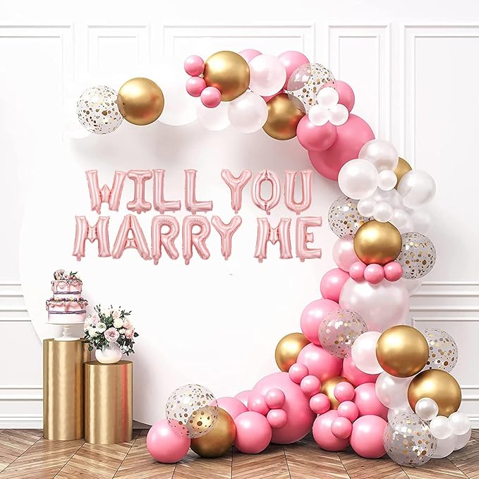 75pcs 16" Happy Birthday Balloon Banner, Pink Rose Gold Balloons Letters, Personalized Mylar Foil Birthday Decorations includes 2 Sets A- Z, 1 set Number 0-9 "HAPPY BIRTHDAY" letters