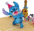 Lovepop Magical Disney Stitch 3D Pop-Up Birthday Card - for Him, Her, Kids, Boys, Girls, Men, Women - 5" x 7" - Envelope Included