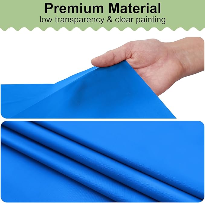 misaya 8 Packs Disposable Plastic Table Cloth, 54 x 108 Inch Waterproof Rectangle Tablecloth, Leakproof & Sturdy Decorative Table Covers for Easter, Picnic, Party and Outdoor, Blue